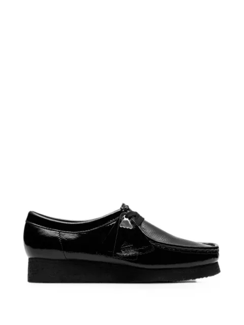 Clarks Originals Wallabee leather loafers Black 26182760