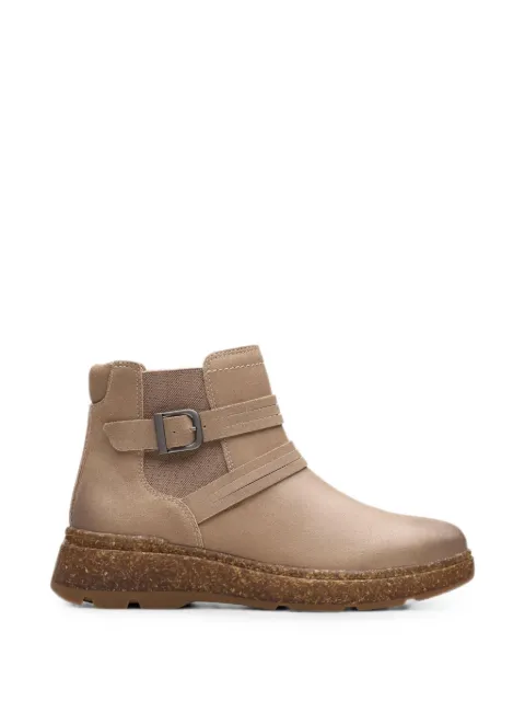 Clarks Originals Noralyn buckle-detail suede ankle boots Neutrals 26180100
