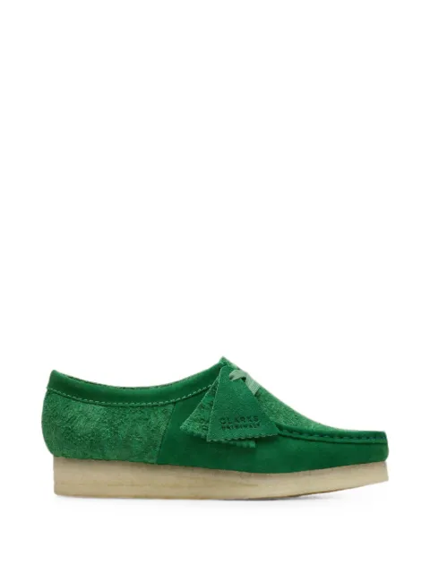 Clarks Originals Daniëlle Cathari Wallabee suede Derby shoes Green 26172725