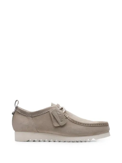 Clarks Originals Wallabee FTRE Lo suede Derby shoes Grey 26176227