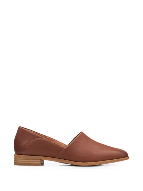 Clarks Originals Pure Belle leather pumps Brown 26167800
