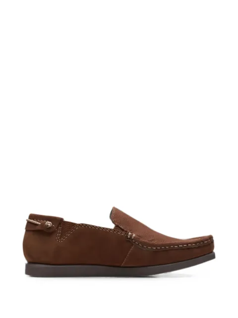 Clarks Originals ShacreLite Step suede loafers Brown 26171803
