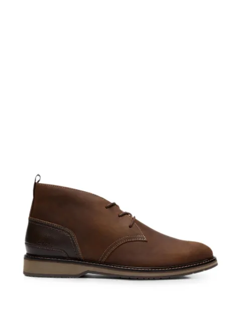 Clarks Originals Monahan Chukka leather desert boots Brown 26184407
