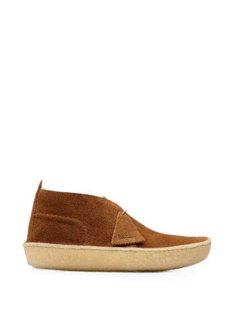 Clarks Originals Desert Rain suede boots Brown 26181144