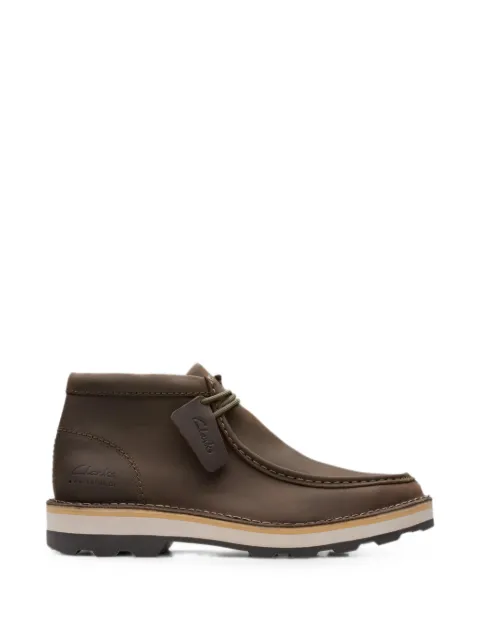 Clarks Originals Corston Wally waterproof boots Green 26169525
