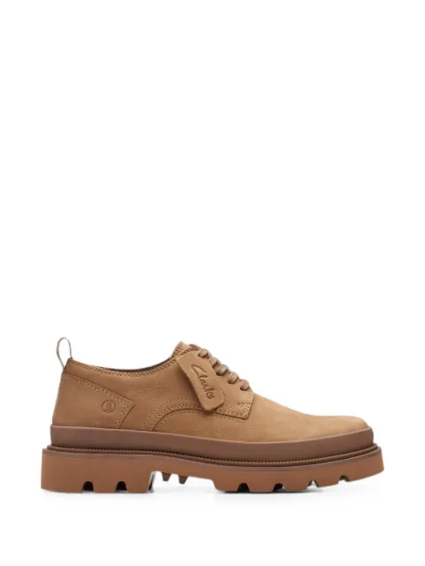 Clarks Originals Badell Lace nubuck lace-up Derby shoes Neutrals 26176088