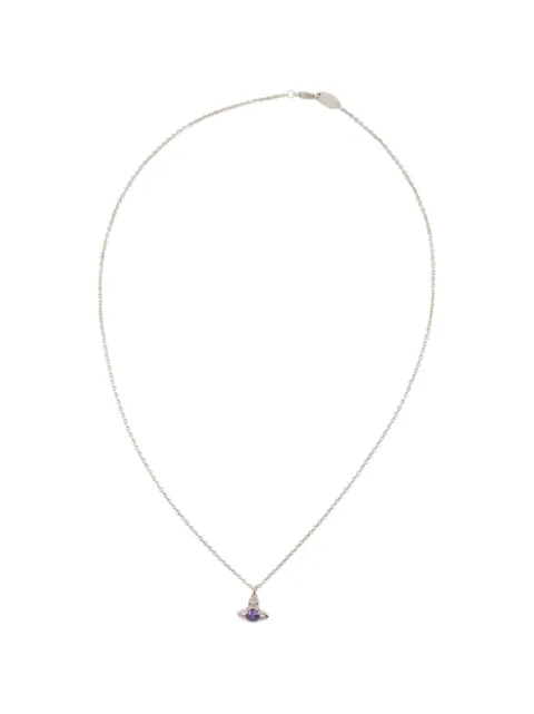 Vivienne Westwood Reina orb-pendant necklace Silver 630203A802P250