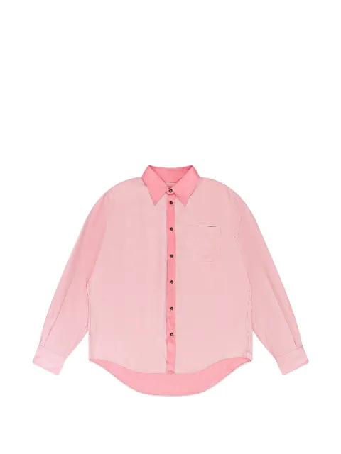 4SDESIGNS button-down long-sleeve shirt Pink 4SDMTPS0006