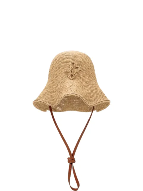 Ruslan Baginskiy The HatBag straw shoulder bag Neutrals RBHATBAG