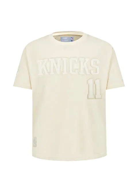 Pro Standard x NBA New York Knicks Jalen Brunson embroidered T-shirt Neutrals BNK1516823EGG