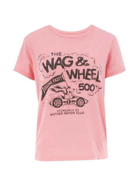 MOTHER The Lil Goodie Goodie graphic-print T-shirt Pink 8341315