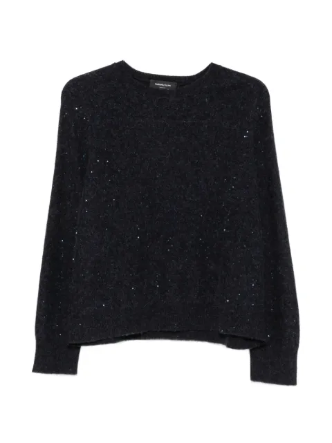 Fabiana Filippi sequin-embellished sweater Blue MAD216F097D296