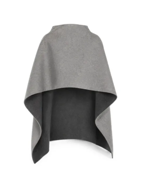 Alberta Ferretti wool poncho Grey UA33026657