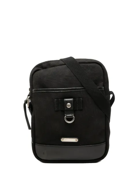 Saint Laurent Pre-Owned 2018 Canvas Rivington crossbody bag Black 8PQZD4JP0Q8QZHHQ