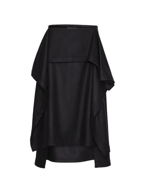 Henrik Vibskov Blanket midi skirt Black AW26STUDF405