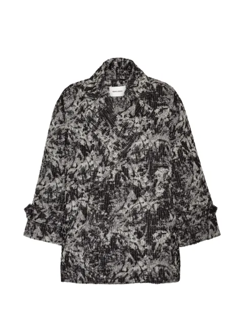Henrik Vibskov Dimout jacquard jacket Black AW26STUDM614