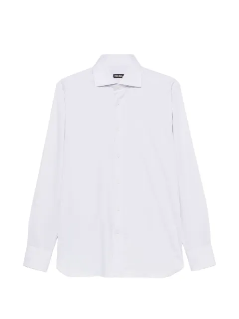Zegna spread-collar button-down shirt White 401352A49MS0BA