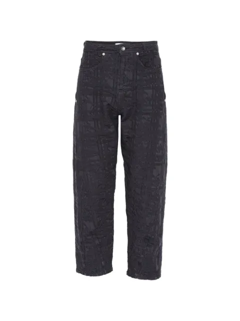 Henrik Vibskov Amphi jacquard trousers Black AW26STUDM512