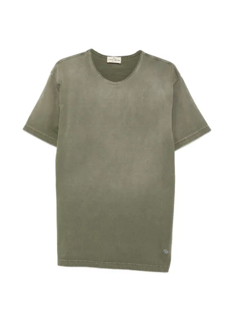ANTIK DENIM logo-plaque T-shirt Green AM9100