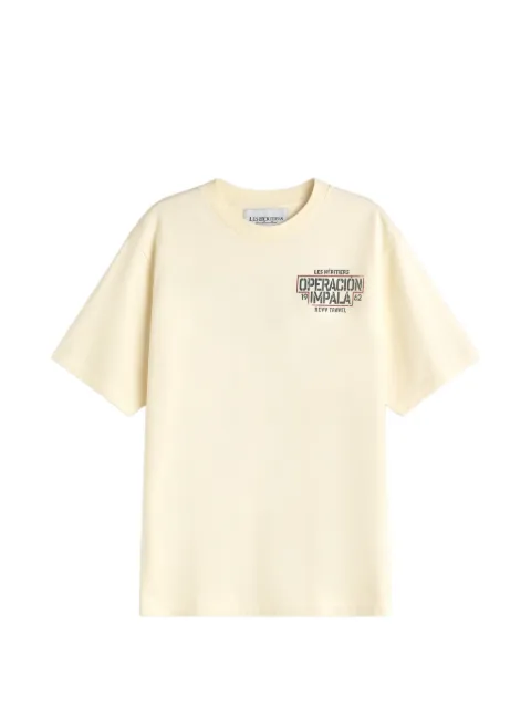 LES HÉRITIERS Operación Impala graphic-print T-shirt Neutrals OPERACIONTEE