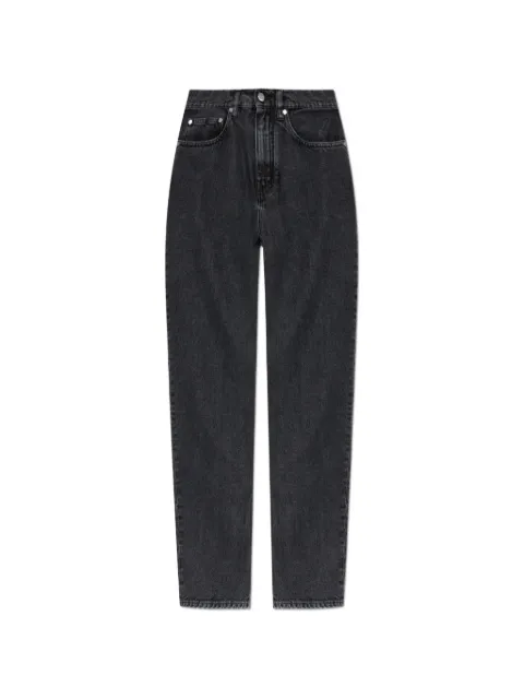 Jil Sander button tapered-leg jeans Black J03KA0339J45371