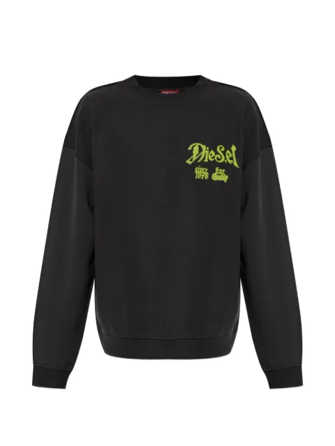 Diesel graphic-print sweatshirt Black A230030EFBU