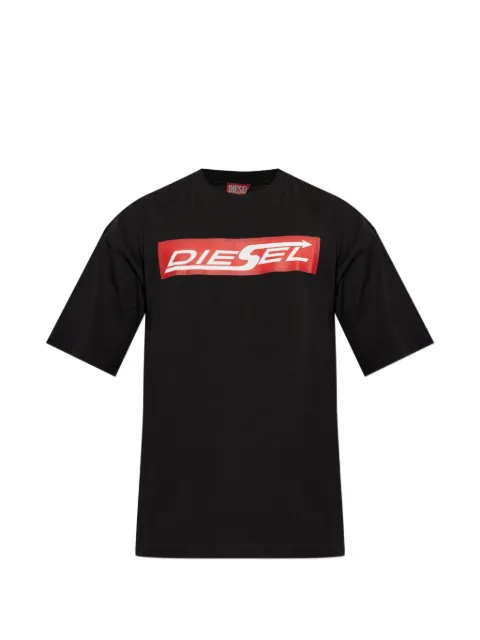 Diesel logo-print T-shirt Black A251320QIAM