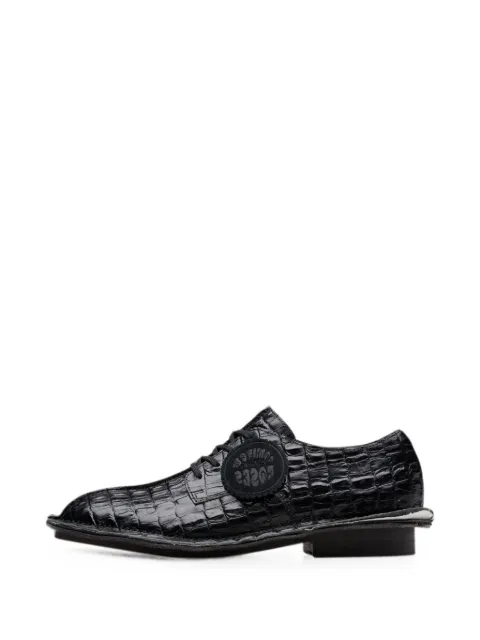 Clarks Originals Martine Rose croc-effect Derby shoes Black 26183325