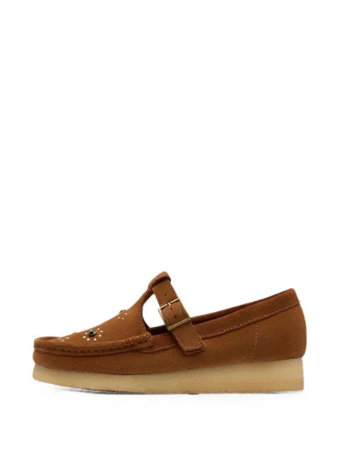 Clarks Originals Wallabee T-bar loafers Brown 26183079