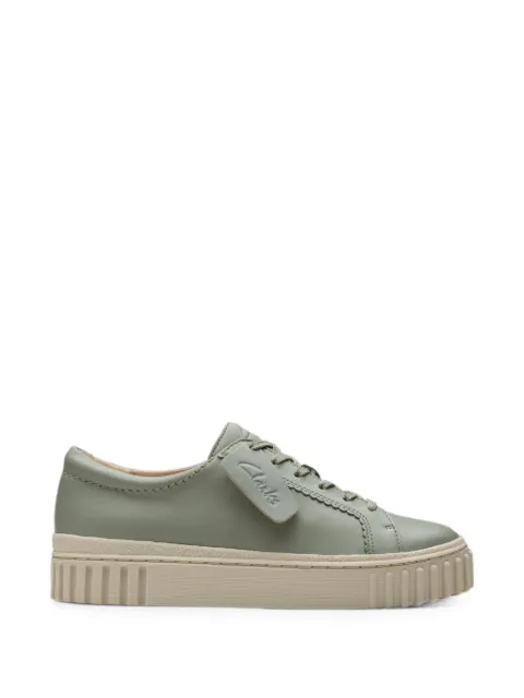 Clarks Originals Mayhill Bay leather sneakers Green 26181208