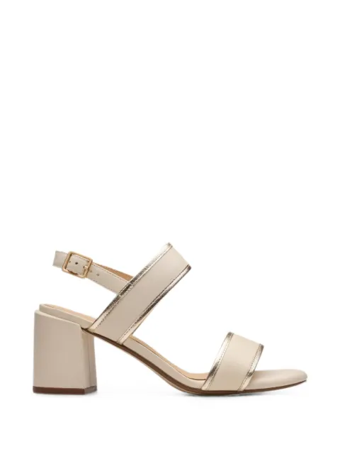 Clarks Originals Ezoria Sling metallic-trim sandals Neutrals 26181301