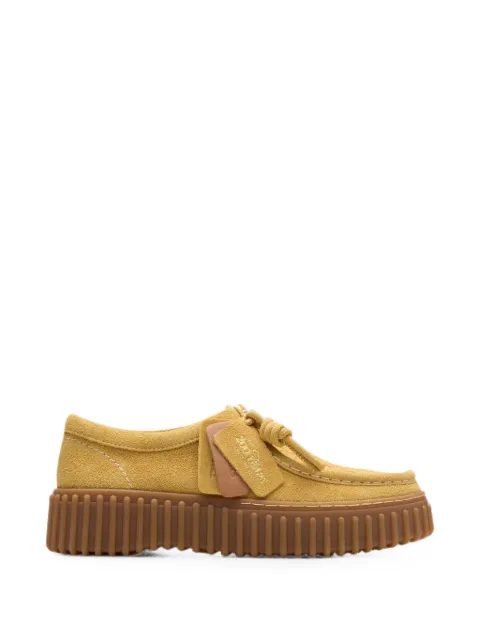 Clarks Originals Torhill Bee suede Derby shoes Yellow 26181188