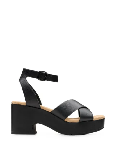 Clarks Originals Nerisa Pearl crossover sandals Black 26181932