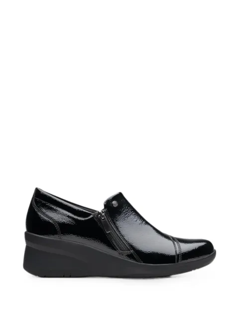 Clarks Originals Suttyn Zip wedge loafers Black 26180144