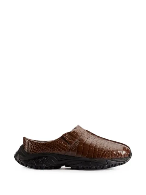 Clarks Originals x Martine Rose Clog 1 leather mules Brown 26180940