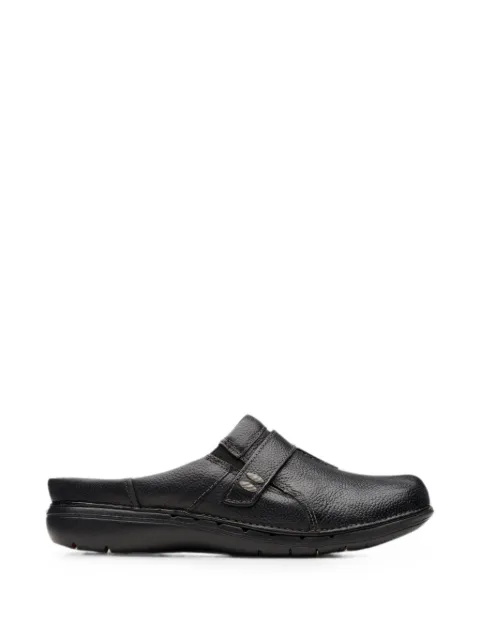 Clarks Originals Un Loop Ease leather mules Black 26174966