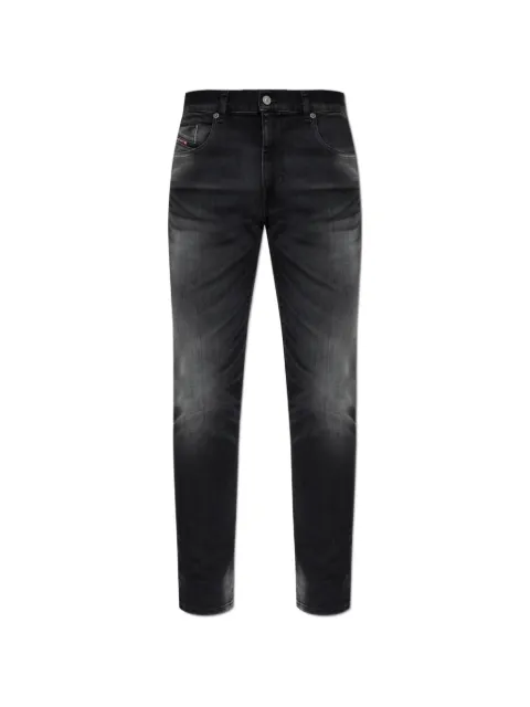 Diesel D-Strukt faded-effect jeans Black A0356209P38