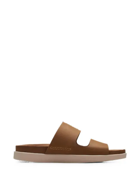 Clarks Originals Sunder Coast leather sandals Brown 26170947