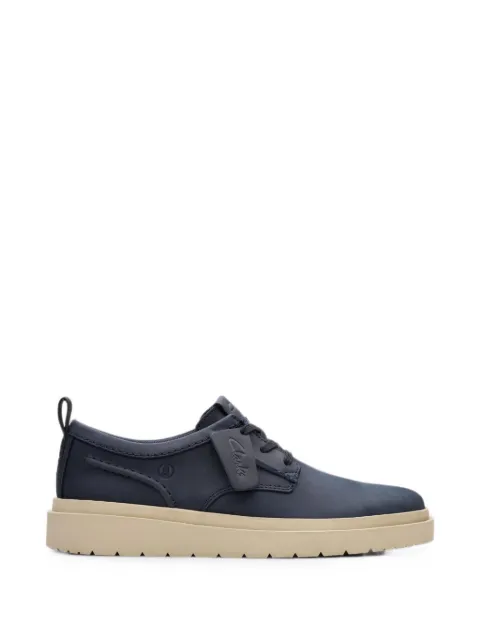 Clarks Originals Polden Lace lace-up leather sneakers Blue 26180862
