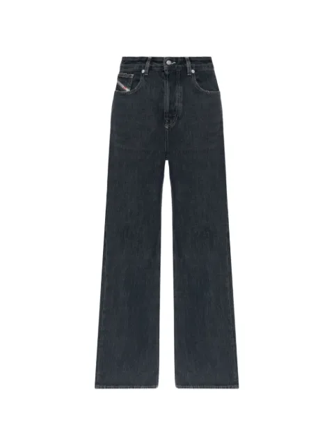 Diesel 1996 D-Sire wide-leg jeans Black A06925007EL