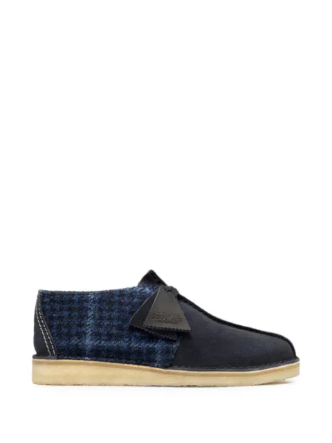 Clarks Originals Desert Trek tweed sneakers Blue 26183779