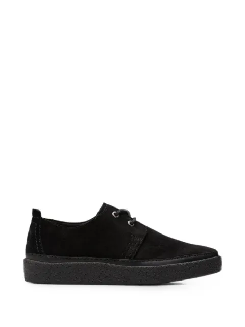 Clarks Originals Clarkwood Low suede shoes Black 26179940