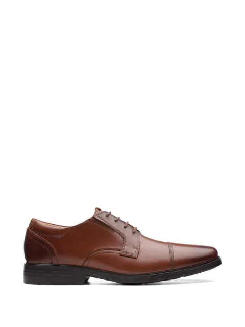 Clarks Originals Clarkslite Cap leather Derby shoes Brown 26167933