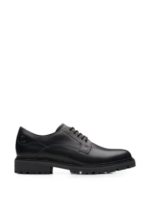 Clarks Originals Clarkridge Lo leather Oxford shoes Black 26179725