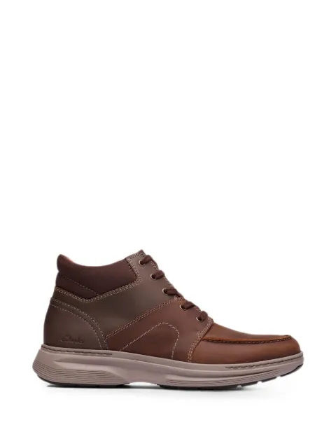 Clarks Originals Craftwell Mid leather boots Brown 26184705