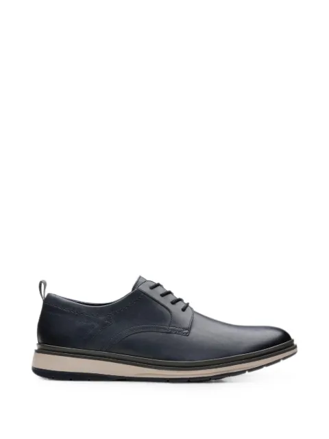 Clarks Originals Chantry Lo leather lace-up Derby shoes Blue 26176100