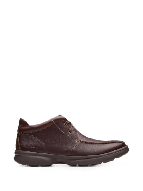 Clarks Originals Bradley pebbled leather boots Brown 26179376