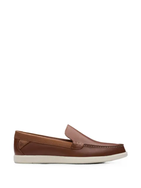Clarks Originals Bratton leather loafers Brown 26181279