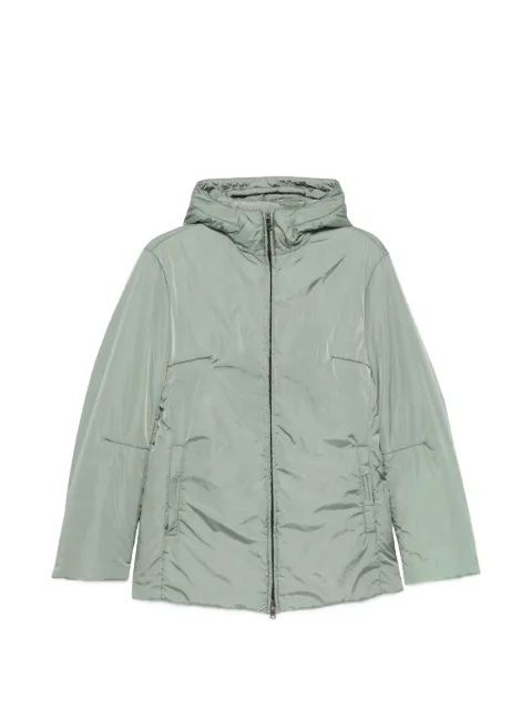 Prada Pre-Owned 1990s hooded zip-up jacket Green PR350CCF