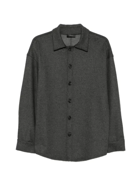 DONDUP button-up shirt jacket Grey UC372KS0028U